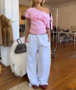 64 Slouchy Tee – Strawberry