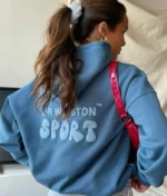 Mr Winston Deep Sea Puff Hoodie