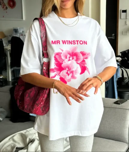 Mr Winston Pansy T Shirt